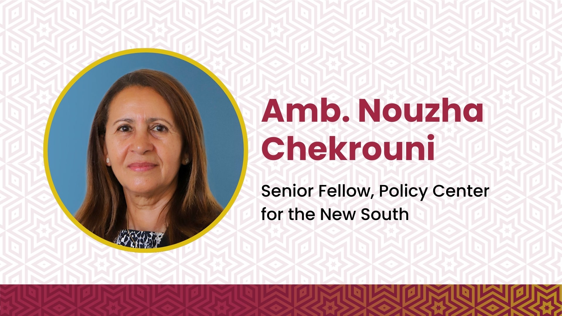 Amb. Nouzha Chekrouni-min